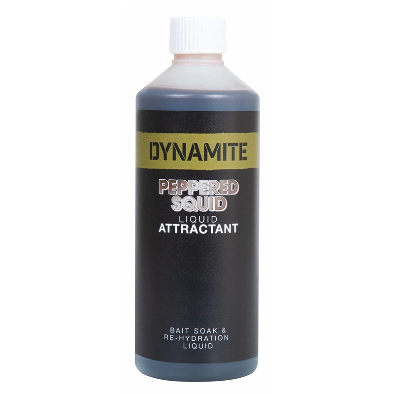 Dynamite Baits Peppered Squid Liquid Attractant 500ml